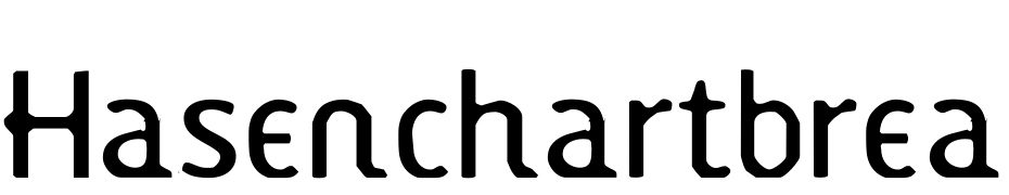 Hasenchartbreaker Font Download Free