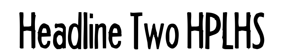 Headline Two HPLHS Font Download Free