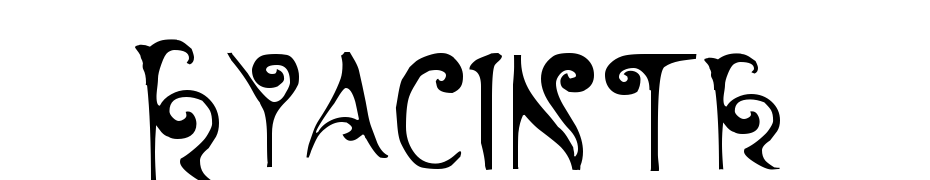 Hyacinth Font Download Free