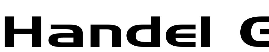 Handel Gothic Ex Font Download Free