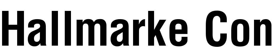 Hallmarke Condensed Bold Font Download Free