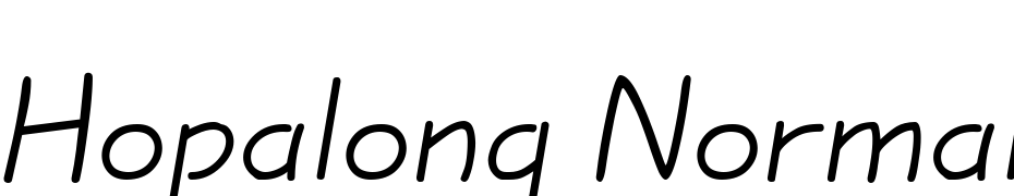 Hopalong Normal Font Download Free