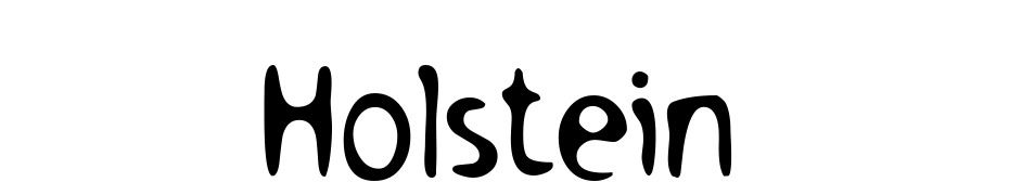 Holstein Font Download Free
