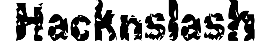 Hacknslash Font Download Free