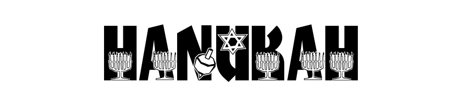 HANUKAH Font Download Free