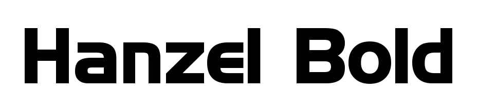 Hanzel Bold Font Download Free