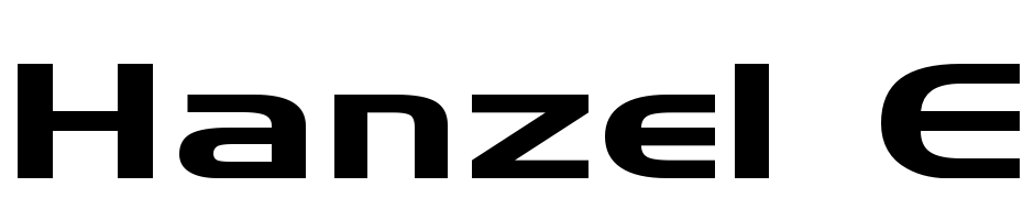 Hanzel Extended Normal Font Download Free