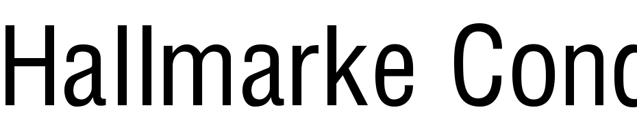 Hallmarke Condensed Regular Font Download Free