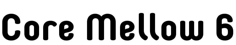 Core Mellow 65 Bold Font Download Free