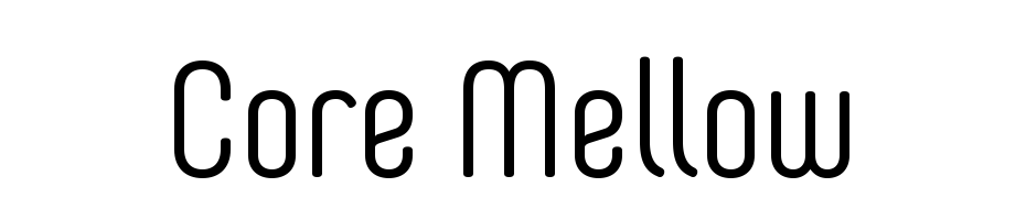 Core Mellow Font Download Free