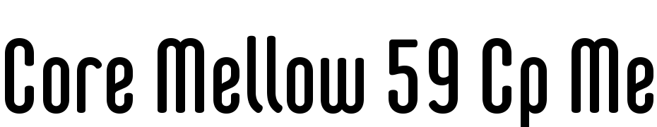 Core Mellow 59 Cp Medium Font Download Free
