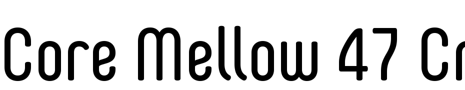 Core Mellow 47 Cn Regular Schrift Herunterladen Kostenlos