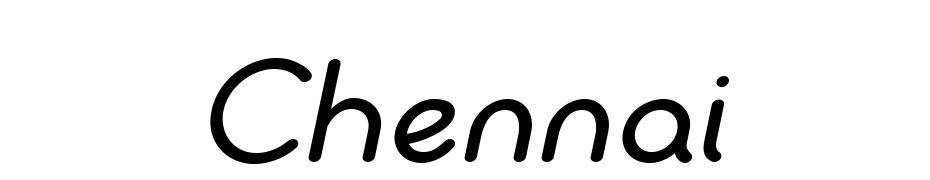 Chennai Font Download Free