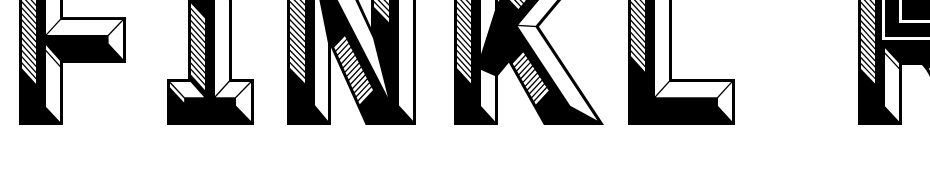 Finkl Reverse Scarica Caratteri Gratis