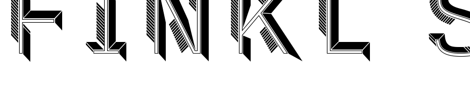 Finkl Shadow Inline Font Download Free
