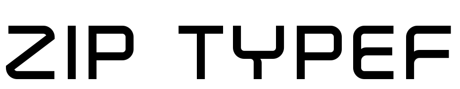 Zip Typeface Demi Bold Font Download Free