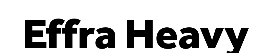Effra Heavy Font Download Free