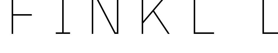 Finkl Line Font Download Free