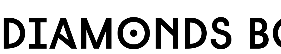 Diamonds Bold Font Download Free