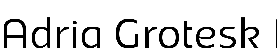 Adria Grotesk Light Upright Italic Font Download Free