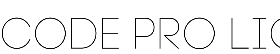 Code Pro Light Font Download Free
