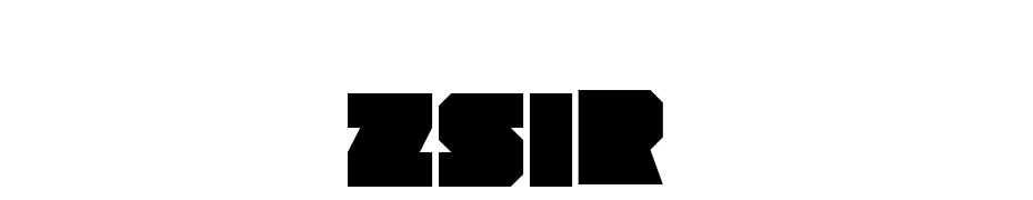 Zsir Font Download Free