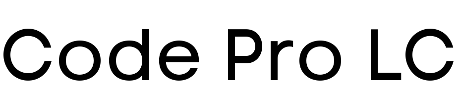 Code Pro LC Font Download Free