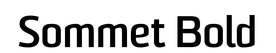 Sommet Bold Schrift Herunterladen Kostenlos