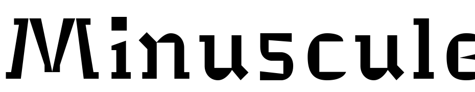 Minuscule 2 Font Download Free