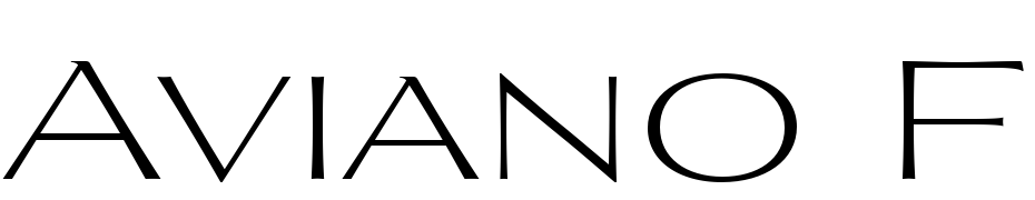 Aviano Flare Light Font Download Free