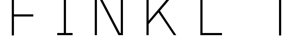 Finkl Thickline Font Download Free