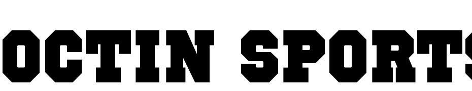 Octin Sports Bl Font Download Free