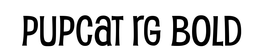 Pupcat Rg Bold Fuente Descargar Gratis