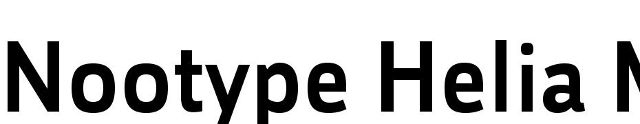 Helia Medium Font Download Free