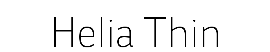 Helia Thin Polices Telecharger