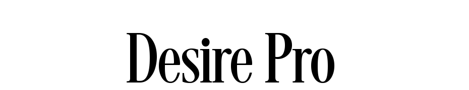 Desire Pro Font Download Free