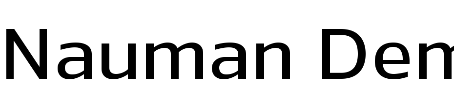 Nauman Demi Bold Yazı tipi ücretsiz indir