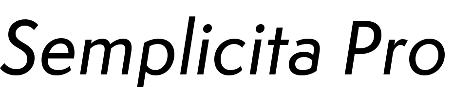 Semplicita Pro Med It Schrift Herunterladen Kostenlos