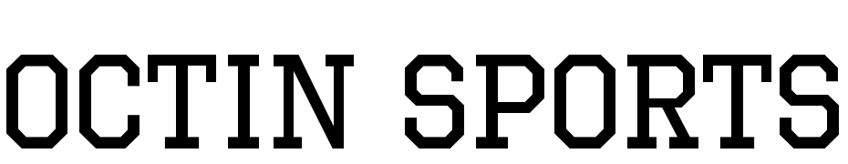 Octin Sports Rg Font Download Free