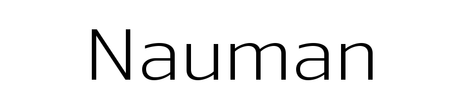 Nauman Font Download Free