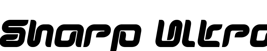 Sharp Ultra Italic Scarica Caratteri Gratis