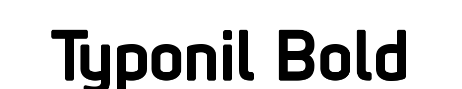 Typonil Bold Font Download Free