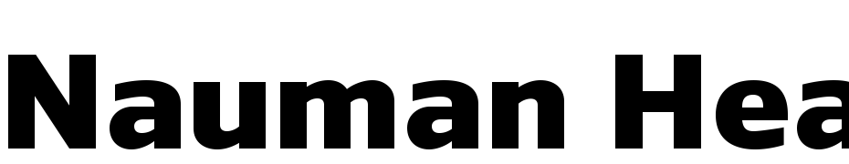 Nauman Heavy Font Download Free