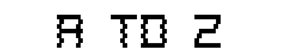 A To Z Font Download Free