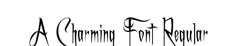 A Charming Font Font Download Free
