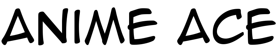 Anime Ace Schrift Herunterladen Kostenlos