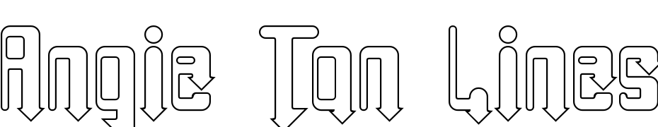 Angie Tan Lines Font Download Free