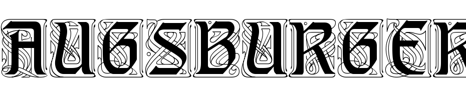 Augsburger Initials Fuente Descargar Gratis