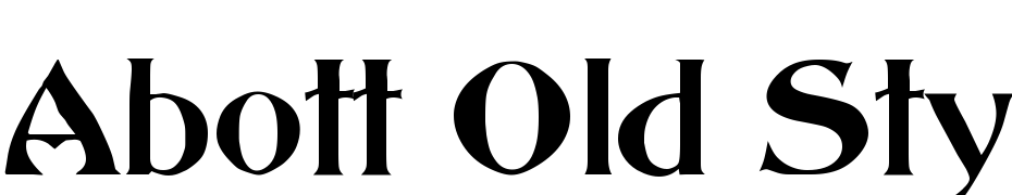 Abott Old Style Regular Font Download Free