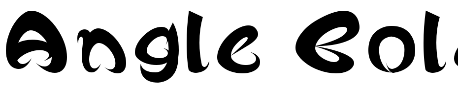 Angle Bold Font Download Free